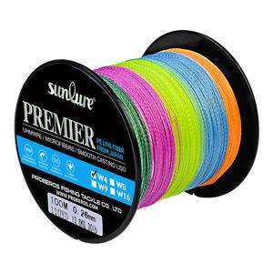 Lignes de pêche en fil tressé super résistantes pour corde à poisson 0.4 # -<span class=keywords><strong>10</strong></span> #   Boîte de 100 m de ligne de pêche à la carpe en papier, nouvelle, multifilament, 4 brins - Product Image 4