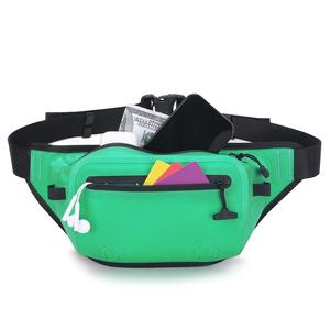 Sac banane unisexe personnalisable avec bandoulière réglable, en tissu 600D imperméable, fermeture éclair, design tendance, pour les loisirs, les voyages et le sport - Product Image 5