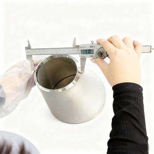 Réducteur excentrique en acier inoxydable soudé sans soudure fabriqué au Vietnam, raccord de tuyauterie haute pression 304 304L 316 316L ASME B16.9 - Product Image 1