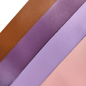 2026 – Divers choix de tissu en cuir synthétique gaufré couleur pastel uni pour la confection de gants décoratifs, de meubles et de canapés - Product Image 4