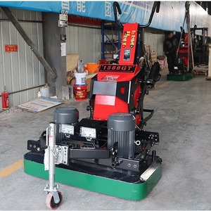 Pulidora de pisos eléctrica profesional modelo 1588GT para pulir concreto, epoxi y cemento - Product Image 2