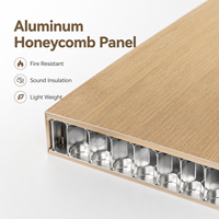 Panneaux composites en aluminium alvéolaire extrudé, vente chaude d'usine, panneaux muraux 3D, résistants à l'eau et au feu, écologiques