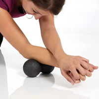 Rodillo de Espuma para Masaje de Puntos de Presión, Inodoro, de EPP, para Terapia de Puntos de Presión, Protección de la Columna Vertebral, Recuperación Muscular Cervical y Lumbar, Rodillo de Yoga