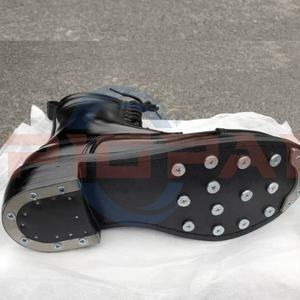 <span class=keywords><strong>Goodyear</strong></span> Bottes de parade en cuir noir Welted pour hommes British Ammo BDF Drill - Product Image 4