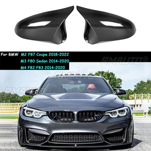 ฝาครอบกระจกมองข้างรถยนต์คาร์บอนไฟเบอร์แบบแห้ง สำหรับ BMW F80 M3 F82 F83 M4 ปี 2014-2020 สำหรับ BMW F87 M2 ปี 2018-2020 ฝาครอบด้านข้างแบบเปลี่ยนทดแทน - Product Image 1