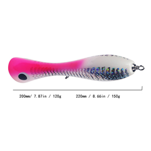Señuelo de Madera Personalizado HOWELL de 8.7 Pulgadas, Cebo Artificial Duro para Pesca de Grandes Peces, Modelo OEM MBP05, para Lago, Río, Océano - Product Image 6