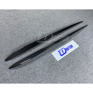Faldones Laterales de Fibra de Carbono Estilo OEM Drifton, Tejido 3K/6K/12K, Acabado Brillante/Mate para Alfa Romeo Giulia Quadrifoglio 2016-2023 - Product Image 4