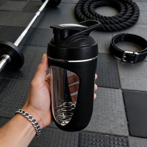 Nueva Botella Mezcladora de Proteínas Deportiva de 680 ml, Colorida, Libre de BPA, para Gimnasio y Entrenamiento - Product Image 1