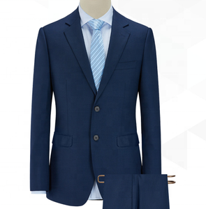 Trajes de Negocios Hechos <span class=keywords><strong>a</strong></span> Mano para Hombre, Hechos <span class=keywords><strong>a</strong></span> <span class=keywords><strong>Medida</strong></span>, Corte Entallado, Transpirables, Cuello en V, Dos Botones, Cierre de Cremallera, Tejido - Product Image 4
