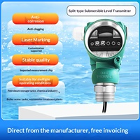 Meteran Level Cairan Tipe Split Stainless Steel Sensor Level Air Anti-korosi Sinyal 485 Anti-penghambatan Statis