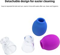 En gros Ventouses de massage en silicone et verre à aspiration sous vide pour le visage et le corps, correcteur de mamelons