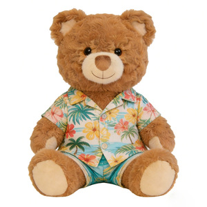 En gros, Ours en peluche populaire avec vêtements de style insulaire, Cadeau, Mini ours en peluche personnalisé - Product Image 2