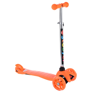 <span class=keywords><strong>Patinete</strong></span> Plegable de Tres Ruedas para Niños con Luces Intermitentes de 118 mm Ajustables - Product Image 2
