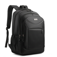 Sac à dos pour ordinateur portable Oxford imperméable avec logo personnalisé, grande capacité, pour affaires, voyages en plein air