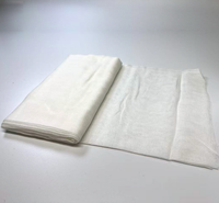 Rouleau de gaze de coton 100% pur, 100 yards, emballé individuellement, pré-coupé, tissu filtrant pour cuisine, blanchi, certifié CE
