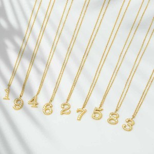 Sang Trọng Thép Không Gỉ & Titan Kỹ Thuật Số Mặt Dây Chuyền Vòng Cổ Phong Cách Cổ Điển Phật Giáo Biểu Tượng Tôn Giáo Với Zircon Số Liên Kết Chuỗi - Product Image 2