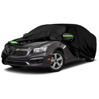 Housses de voiture complètes imperméables pour extérieur, sur mesure pour Chevrolet Cruze L/LS/LT/Premier 2008-2025 avec fermeture éclair, coupe-vent et résistantes