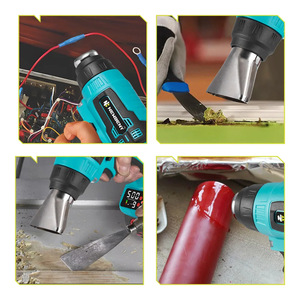 <span class=keywords><strong>Pistolet</strong></span> thermique rechargeable à 2 vitesses à bas <span class=keywords><strong>prix</strong></span>, outil portable pour le soudage plastique, film thermorétractable, <span class=keywords><strong>pistolet</strong></span> thermique - Product Image 3