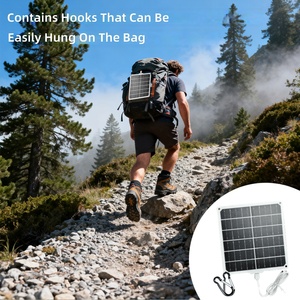 11W 12V <b>Solar</b> Charging Panel for Outdoor Surveillance, Courtyard Lights, and Pump <b>Solar</b> <b>Charger</b> (Charges 9-12V <b>Batteries</b>) - Product Image 5
