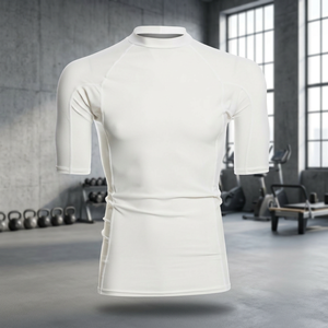 Hukangjie G4Free T-shirt court respirant pour femme en Spandex/Polyester, protection solaire UPF 50+, séchage rapide, idéal pour l'entraînement, la gym, la randonnée et les activités de plein air. - Product Image 3