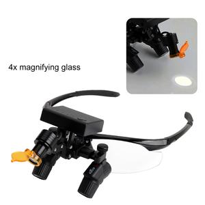 Lupa Dental 4X con 48 aumentos °   Lámpara Quirúrgica con Aumento Binocular de 300-600 mm, Fuente de Alimentación Eléctrica - Product Image 1