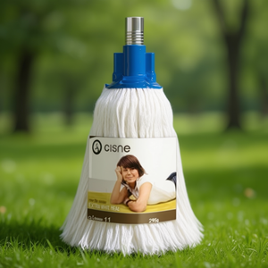 Testina per Scopa in Cotone Cisne Extra Bianca 295g Misura 11 Strumento per la Pulizia - Product Image 3