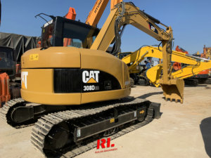 Excavadora de cadenas Caterpillar 308D usada de alta calidad, 8 toneladas, con motor, caja de cambios y bomba, componentes originales de Japón, ¡gran oferta a bajo precio! - Product Image 2