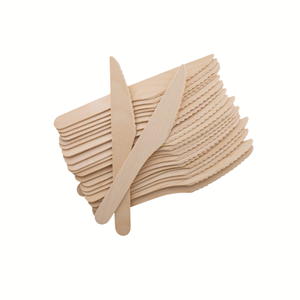 Ensemble de couverts en bois portables écologiques de haute qualité couteau de voyage fourchette cuillère ustensiles du Vietnam - Product Image 3