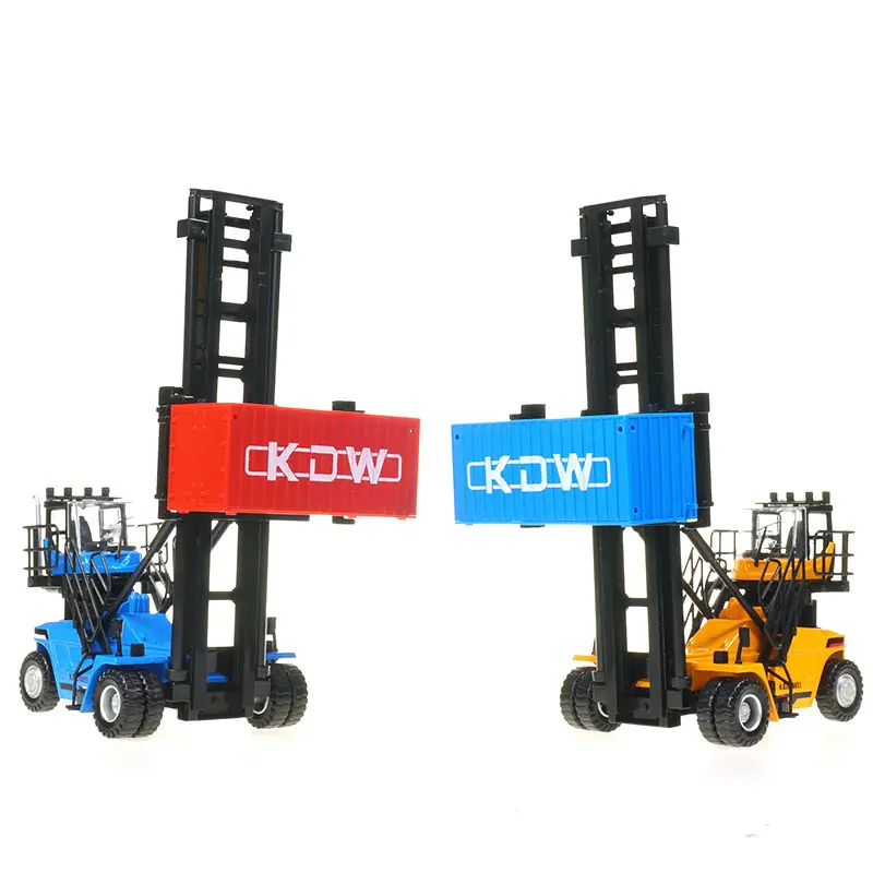 KDW – conteneur vide en alliage moulé sous pression 1:50, empileur, Terminal de voiture, modèle de camion élévateur