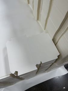 Cấp thực phẩm 210gsm 230gsm Hộp Ăn Trưa gạo đóng gói Quạt Giấy với tùy chỉnh in ấn - Product Image 4