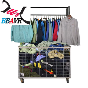 Wholesale Second-Hand Labour Suit Clean Polyester <b>Clothing</b> Bales Low Price for <b>UK</b> Autumn and Spring Season MOQ 45kg - Product Image 5