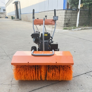 다기능 4 행정 420cc 휘발유 구동 도로 제설기 85cm 작업 폭의 기계 - Product Image 6