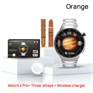 Nouvelle montre connectée D25 <span class=keywords><strong>WATCH4</strong></span> PRO avec bracelet en silicone, écran IPS, podomètre, appels HD, charge sans fil - Product Image 2
