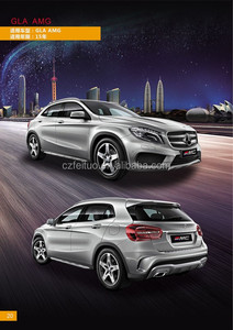 Nuevo Kit de Carrocería OUYE para Benz GLA AMG en Material PP, Incluye Parachoques Delantero/Trasero, Rejilla, Tubo de Escape, Molduras de Ruedas y Barra Lateral - Product Image 2