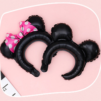 2024 gros personnalisé fête de noël décor fille femmes habiller décoration cheveux cerceaux feuille ballon gonflable bandeau
