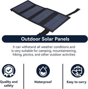 Paneles Solares Monocristalinos Plegables de 30W, Ligeros y Portátiles, Mini Cargador USB de 5V con 20% de Alta Eficiencia, Camuflaje para Exteriores - Product Image 6