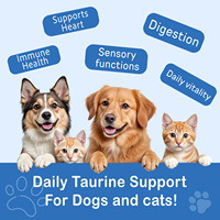 Worafy Vente en gros de compléments nutritionnels de qualité supérieure pour animaux de compagnie, poudre de taurine de qualité alimentaire pour animaux, chiens, chats