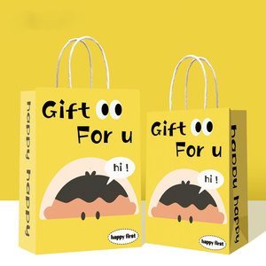 Wholesale Printed Kraft Paper Bags With Logo Custom Brown Kraft Paper Bag With Handle For Food Packaging - Product Image 6