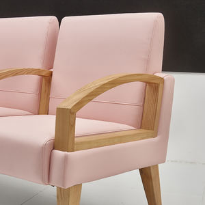 Airport Terminal Corporate VIP Réception Banc de salle <span class=keywords><strong>d</strong></span>'attente Chaise sur poutre Métal Aluminium Chaise nordique moderne Chaise ergonomique - Product Image 6