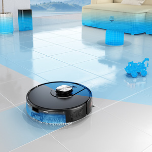 Robot Vacuum V2 Laser Navigation >2499 Pa Suction Sweeping Mopping Auto Charging <b>Battery</b> 120-150 Sqm Coverage - Product Image 2