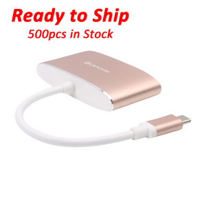 Adaptador multipuerto USB C a HDMI 4K, Hub 3 en 1 tipo C con USB 3,0 + puerto de carga C, convertidor Digital Compatible con MacBoo - Product Image 4