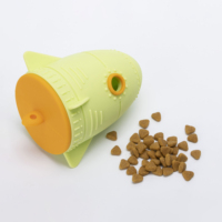 Fabricant de jouets à mâcher durables et écologiques pour chiens Balle magique pour chien avec distributeur de friandises interactif en silicone