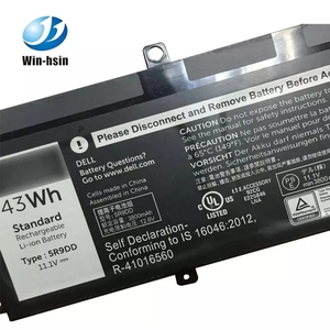<span class=keywords><strong>Batterie</strong></span> d'origine rechargeable pour ordinateur <span class=keywords><strong>portable</strong></span> <span class=keywords><strong>Dell</strong></span> 5R9DD KTCCN 11.1V 43Wh - Product Image 5
