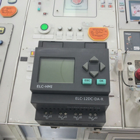 Nuevo PLC de Bajo Costo de 12 VCC para Elevadores, Controlador Lógico con Interfaz de Comunicación Modbus, 8 E/S, ROM, Control Industrial, Programación PLC