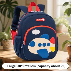 Nueva <span class=keywords><strong>Mochila</strong></span> Escolar <span class=keywords><strong>de</strong></span> Neopreno para Niños, <span class=keywords><strong>Mochila</strong></span> Infantil Impermeable con Diseño <span class=keywords><strong>de</strong></span> Carro, <span class=keywords><strong>Mochila</strong></span> Linda para Niños Pequeños - Product Image 4