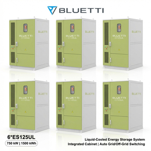 Bluetti América del Norte ESS admite la operación en paralelo de 2, 4, 6 y 8 unidades de gabinetes de baterías Lifepo4 de alta densidad con celdas de 314 Ah - Product Image 4