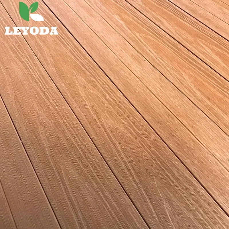 Chất lượng cao chà nhám 3D cây gai dầu mô hình miễn phí co-đùn decking Board WPC sàn vườn cảnh quan ngoài trời WPC decking