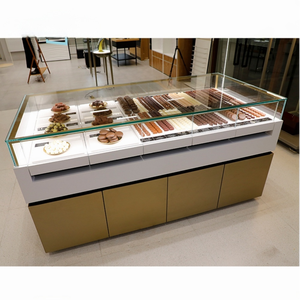Vitrina <span class=keywords><strong>de</strong></span> <span class=keywords><strong>cristal</strong></span> personalizada <span class=keywords><strong>para</strong></span> exhibir chocolates, mueble <span class=keywords><strong>de</strong></span> exhibición <span class=keywords><strong>para</strong></span> tienda <span class=keywords><strong>de</strong></span> postres, mostrador <span class=keywords><strong>de</strong></span> madera <span class=keywords><strong>para</strong></span> pastelería. - Product Image 1
