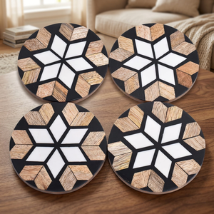 Sous-verres au design élégant pour café et hôtel, sous-verres isolants pour restaurants, tapis de table pour tasses et verres - Product Image 1