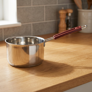Stainless Steel High Quality Sauce <b>Pan</b> for Hotel Stainless Steel Premium Soft Touch Handle Sauce <b>Pan</b> - Product Image 1